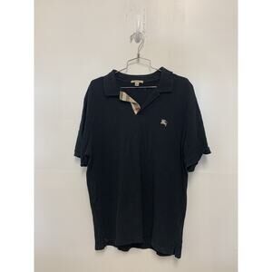 Burberry Brit London 100% Cotton Nova Check Embroidered Golf Polo Shirt Mens XL